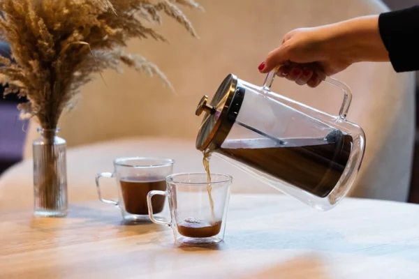 Viali Design French Press 1000 ml – gold matt - Image 4