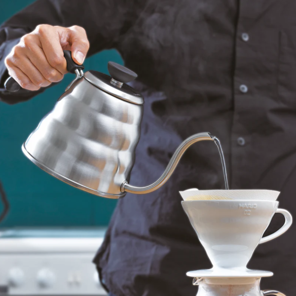 Hario V60-02 Ceramic Coffee Dripper - White - Image 3