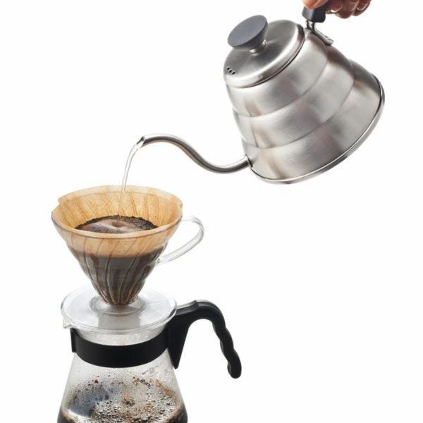 Hario V60 Drip Kettle Buono – 800ml – silver - Image 3