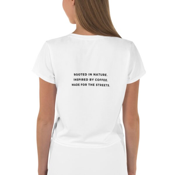 THE TRIBE – Women’s all-over print crop tee - Image 5