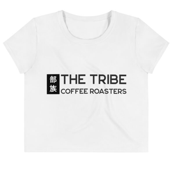 THE TRIBE – Women’s all-over print crop tee - Image 7