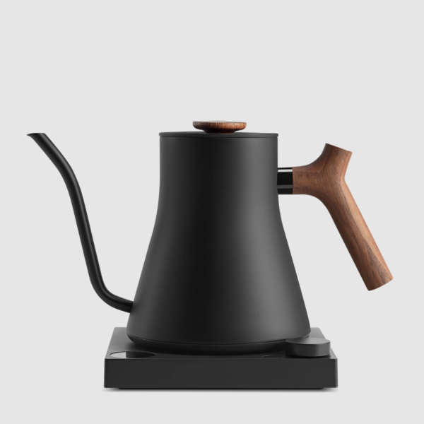 Fellow Stagg EKG PRO – Electric Pour-Over Kettle – matte black with walnut handle - 900ml