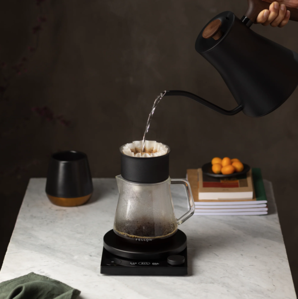 Fellow Stagg EKG PRO – Electric Pour-Over Kettle – matte black with walnut handle - 900ml - Image 4